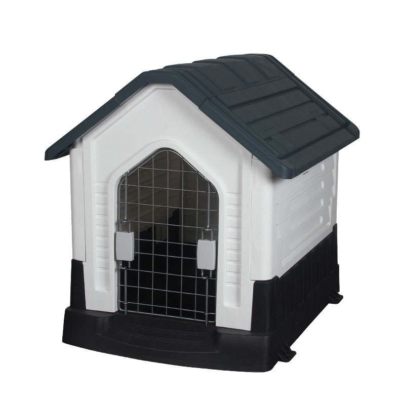 Dark Grey Large Dog House