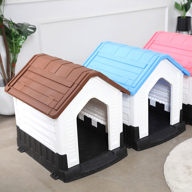 Newest Detachable Way Plastic Dog Kennel Large