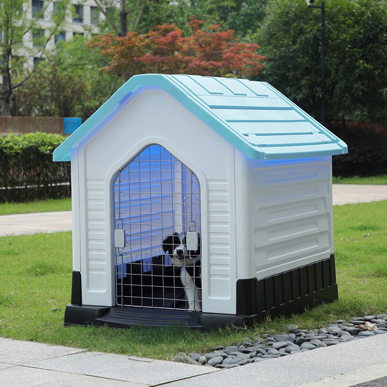 Newest Detachable Way Plastic Dog Kennel Outdoor Use